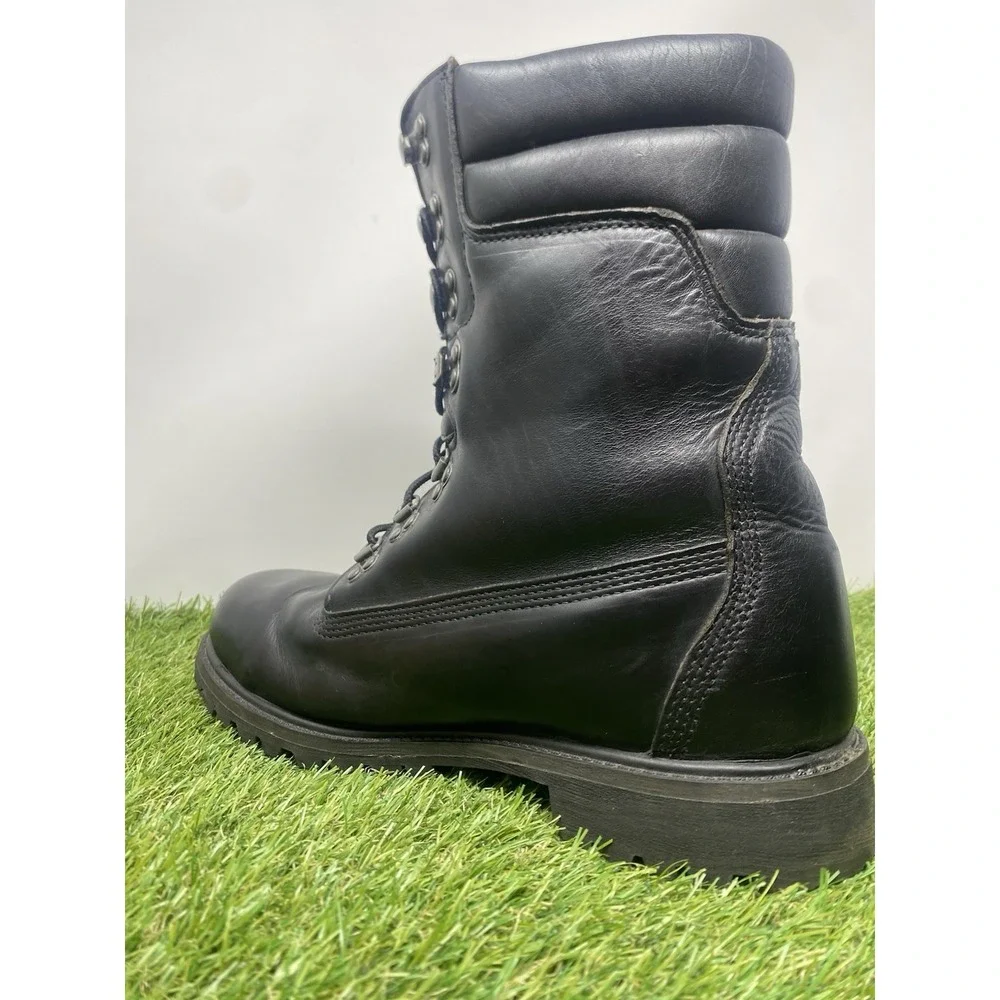 Timberland 40 Below Super Boots Black Mens Sz 11.5 Combat Rare Horween Vibram